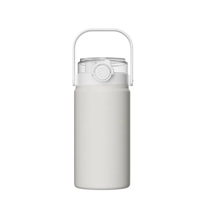 Steel Mug with Straw
