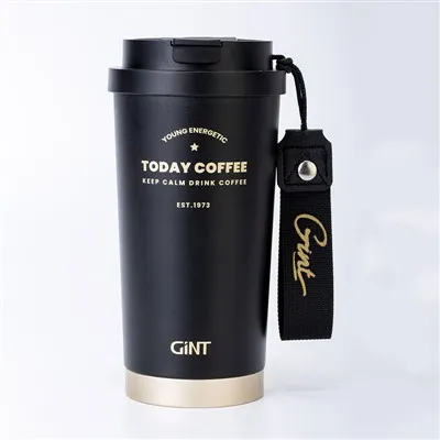 Insulated Travel Tumbler with Straw